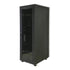GUNMANSA RCT 47U CP server/networking cabinet 4x uprights 4x feets incl Glands + Screws; 600 X 1000 PERFORATED DOOR; BLACK.