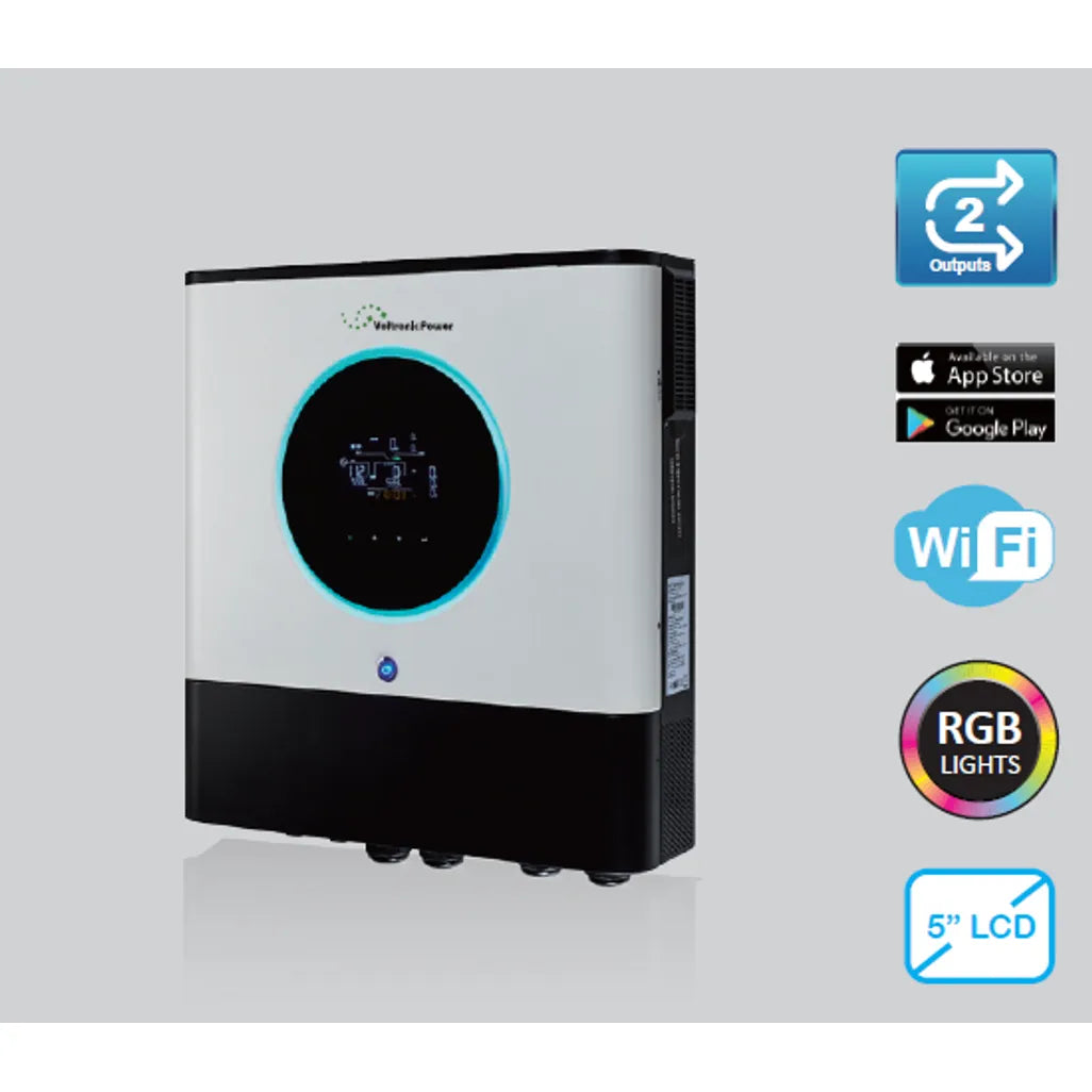 GUNMANSA RCT AXPERT MX2 11KVA TWIN 11KW INVERTER 48V DUAL OUTPUT