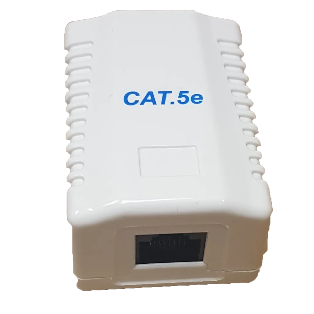 GUNMANSA RCT- CAT5 WALLBOX SINGLE PORT