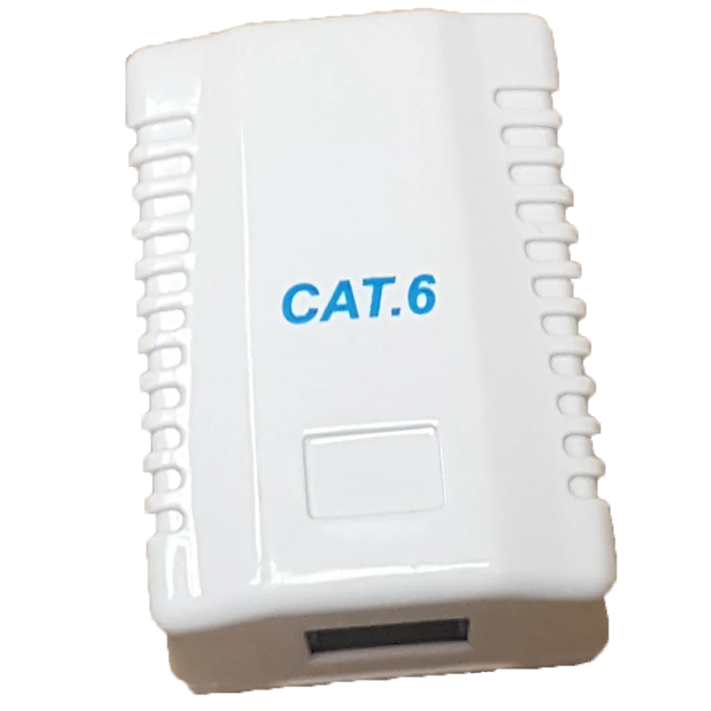 GUNMANSA RCT- CAT6 WALLBOX SINGLE PORT
