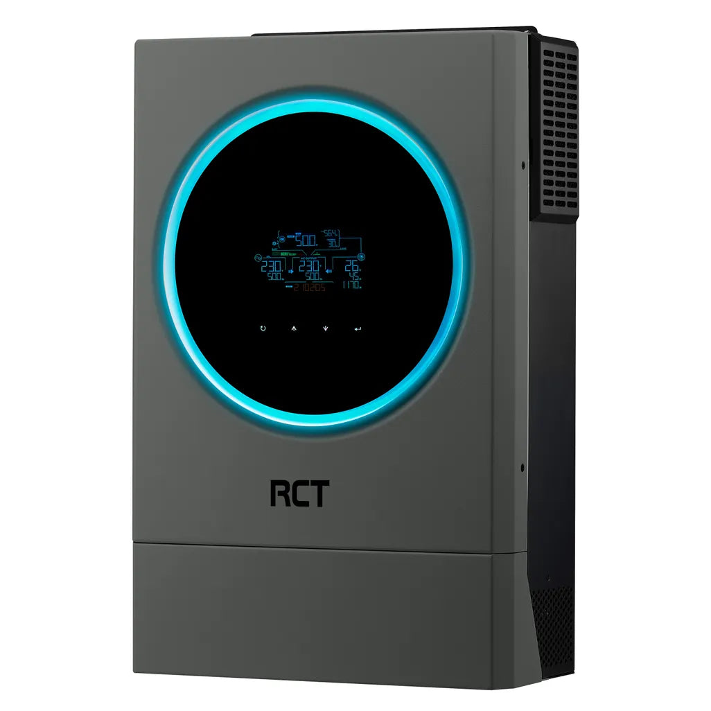 GUNMANSA RCT INFINISOLAR V4 5.6K 5600VA/5600W OFF GRID INVERTER CHARGER; 48V 6000W PV Open PV 500V DC WIFI