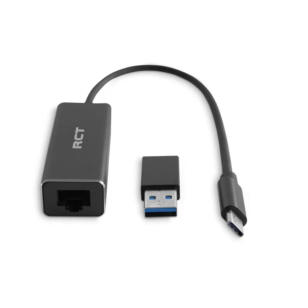 GUNMANSA RCT USB 3.0 TYPE C & A TO RJ45 GIGABIT ETHERNET ADAPTOR