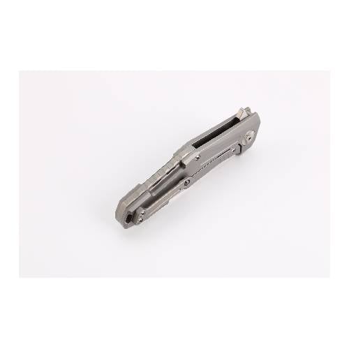 GUNMANSA REATE K-3 TITANIUM BEAD BLAST SATIN FINISH DROP POINT CARBON FIBER