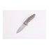 GUNMANSA REATE K-3 TITANIUM BEAD BLAST SATIN FINISH DROP POINT CARBON FIBER Knife