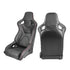 GUNMANSA Reclinable Hybrid Wingback Racing Seats PVC (Pair)