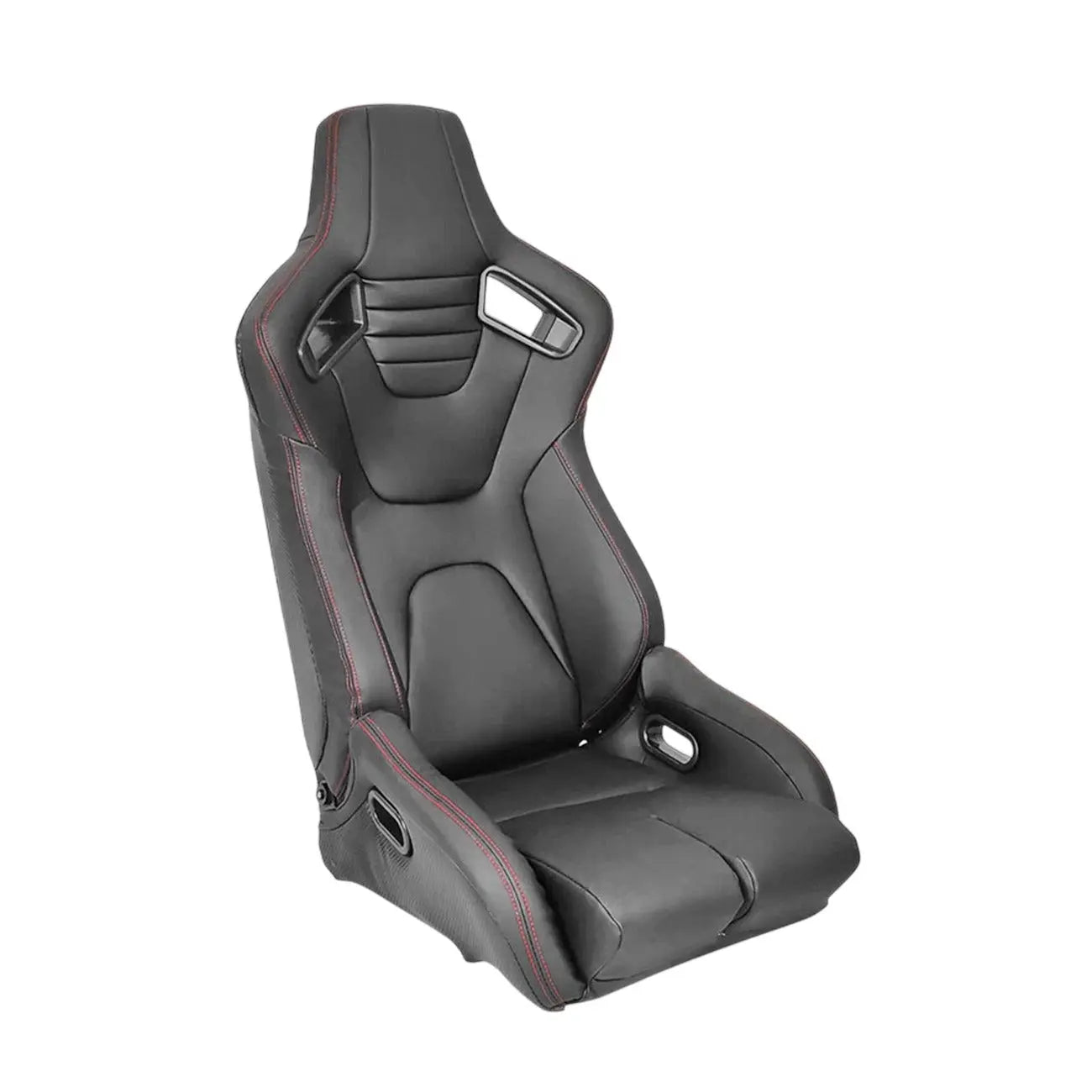 GUNMANSA Reclinable Hybrid Wingback Racing Seats PVC (Pair)