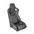 GUNMANSA Reclinable Hybrid Wingback Racing Seats PVC (Pair)