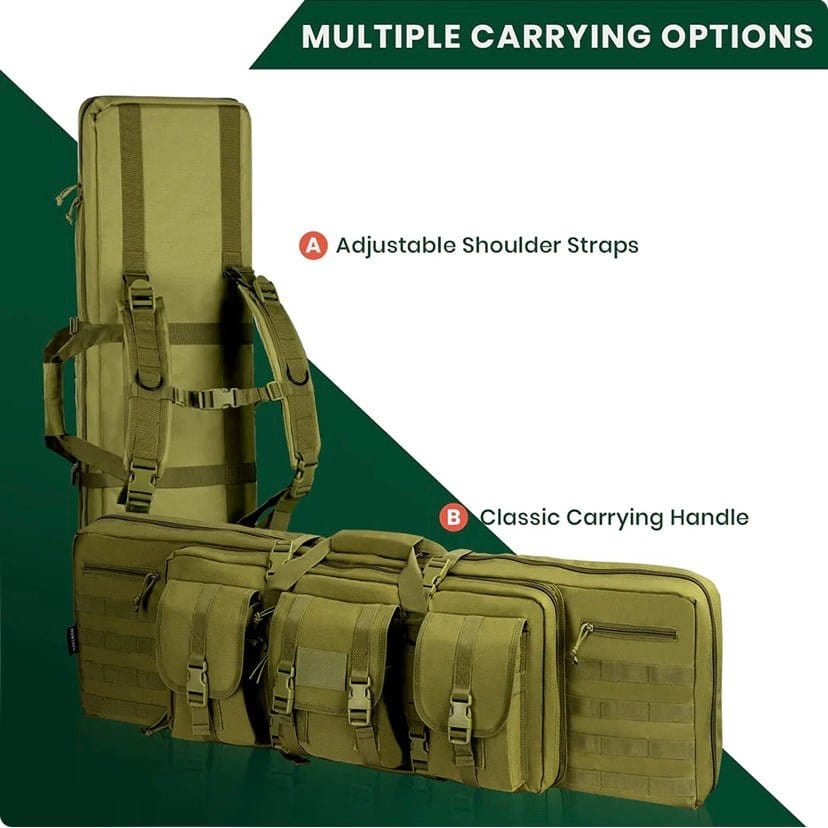 GUNMANSA RECTANGULAR TACTICAL RIFLE BAG 44"