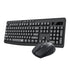 GUNMANSA Redragon BS-7367-B Wireless Office Keyboard and Mouse Combo - Black