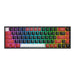 GUNMANSA REDRAGON Castor Pro 68Key Wireless Red|Black|White KeyCap Bluetooth RGB Red Switch - Black|Red