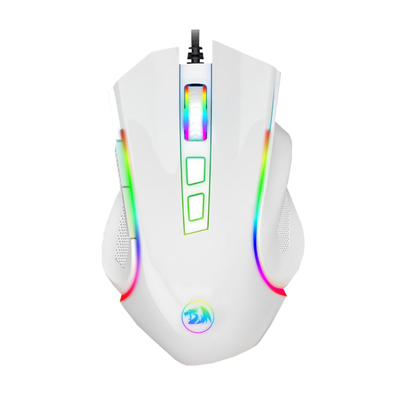 GUNMANSA REDRAGON GRIFFIN 7200DPI Gaming Mouse - White