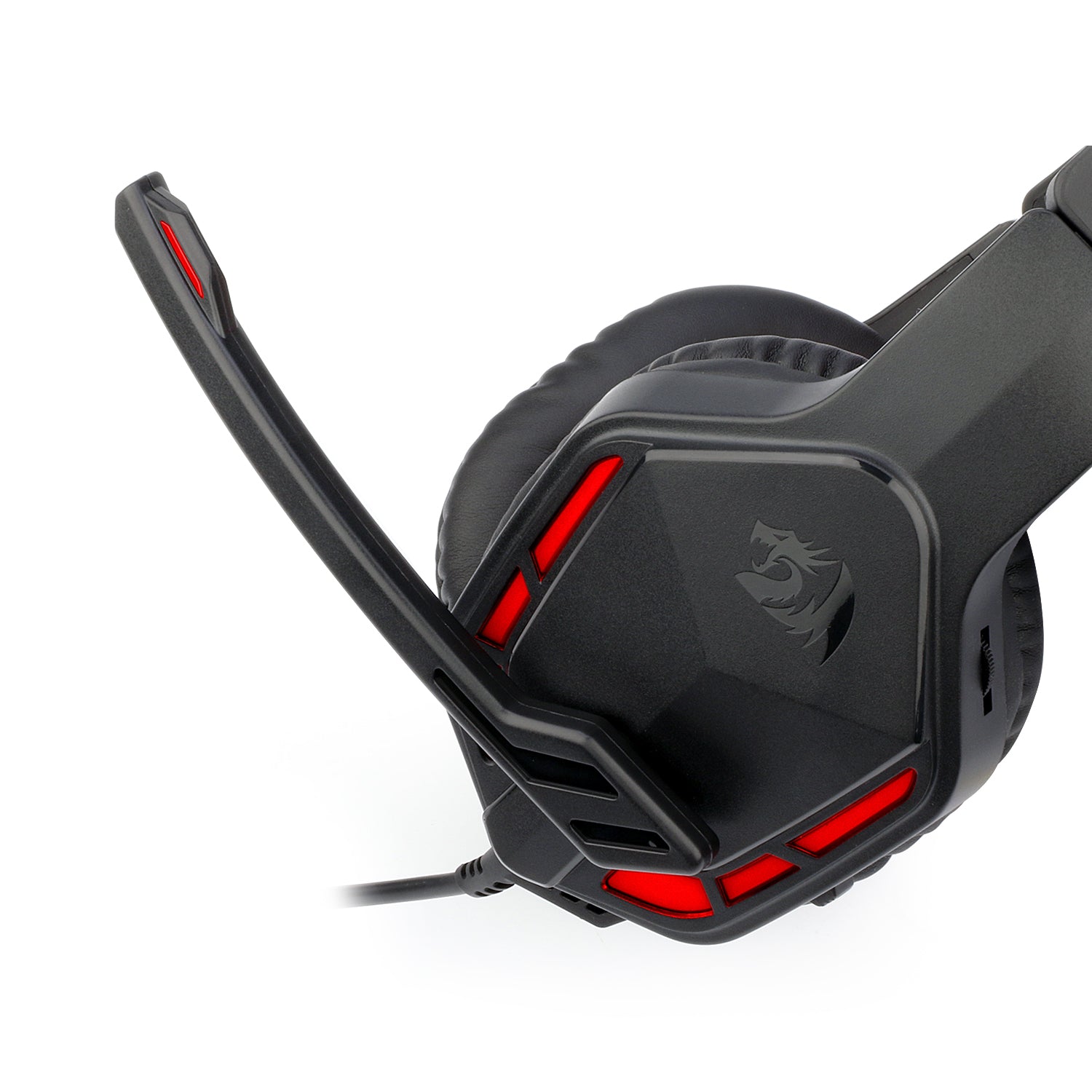 GUNMANSA Redragon H220 THEMIS LED Wired Over-ear Gaming Headset – Black