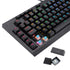 GUNMANSA Redragon K588 RGB Pro BROADSWORD TKL Mechanical Wired Gaming Keyboard - Black