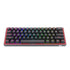 GUNMANSA Redragon K617 FIZZ 60% Wired RGB Gaming Keyboard - Black