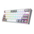 GUNMANSA Redragon K617 FIZZ 60% Wired RGB Gaming Keyboard - White/Grey