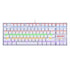 GUNMANSA REDRAGON KUMARA Mechanical 87 Key|RGB Backlit Gaming Keyboard - White