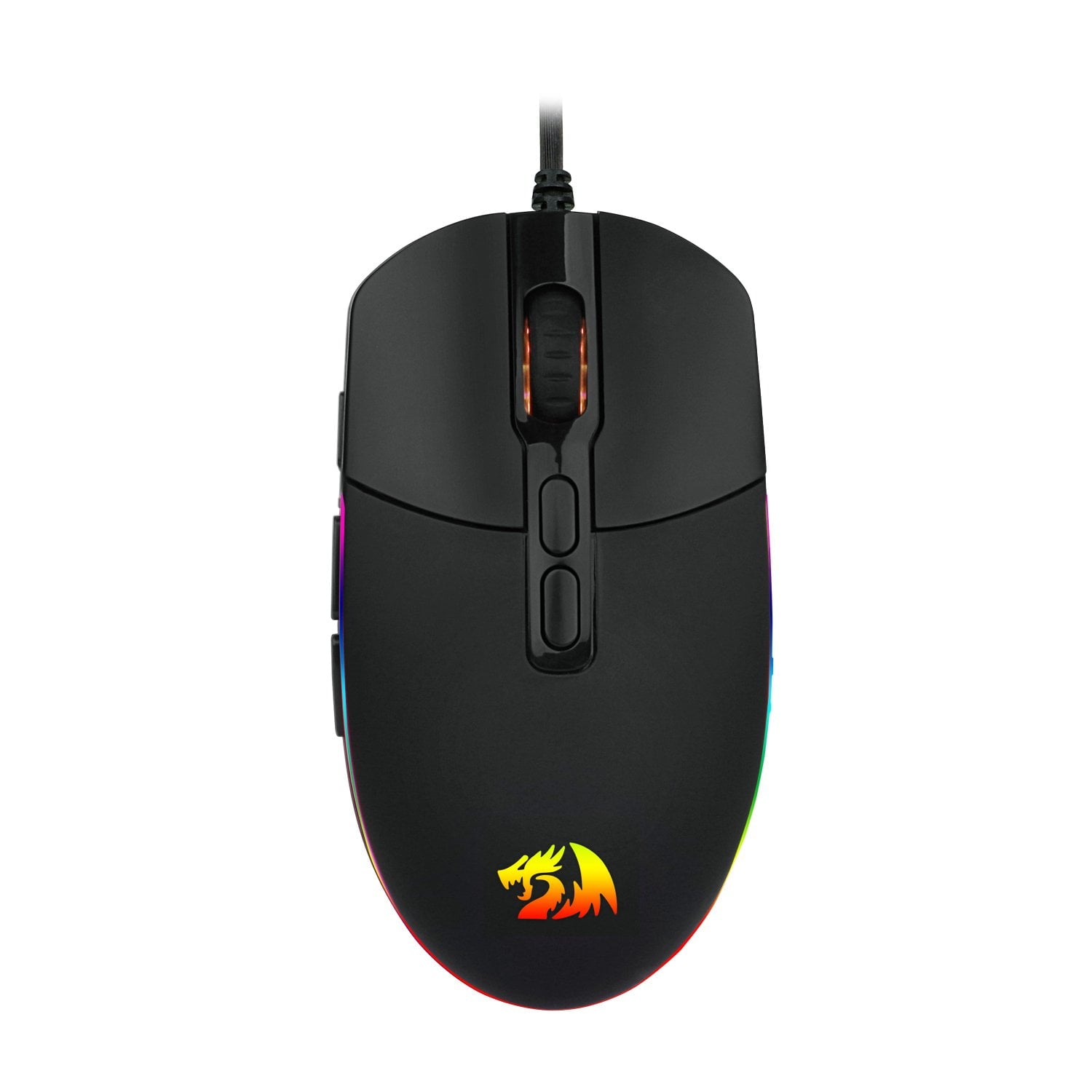 GUNMANSA Redragon M719 RGB INVADER Wired Optical Gaming Mouse, 7 Programmable Buttons, RGB Backlit, 10,000 DPI, Ergonomic PC Computer Gaming Mice with Fire Button