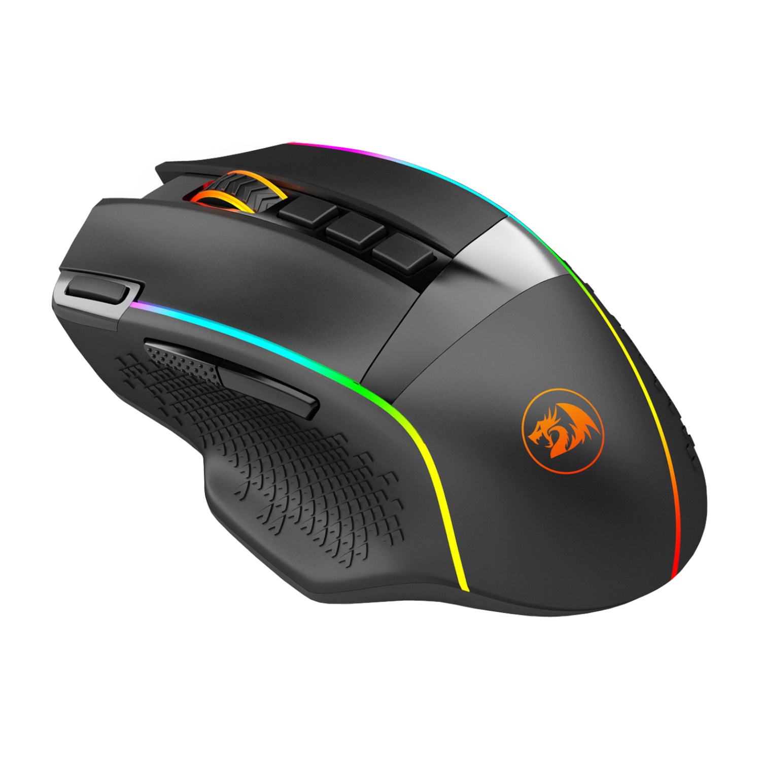GUNMANSA Redragon M991 RGB PRO ENLIGHTENMENT 26000 DPI Wireless Gaming Mouse - Black