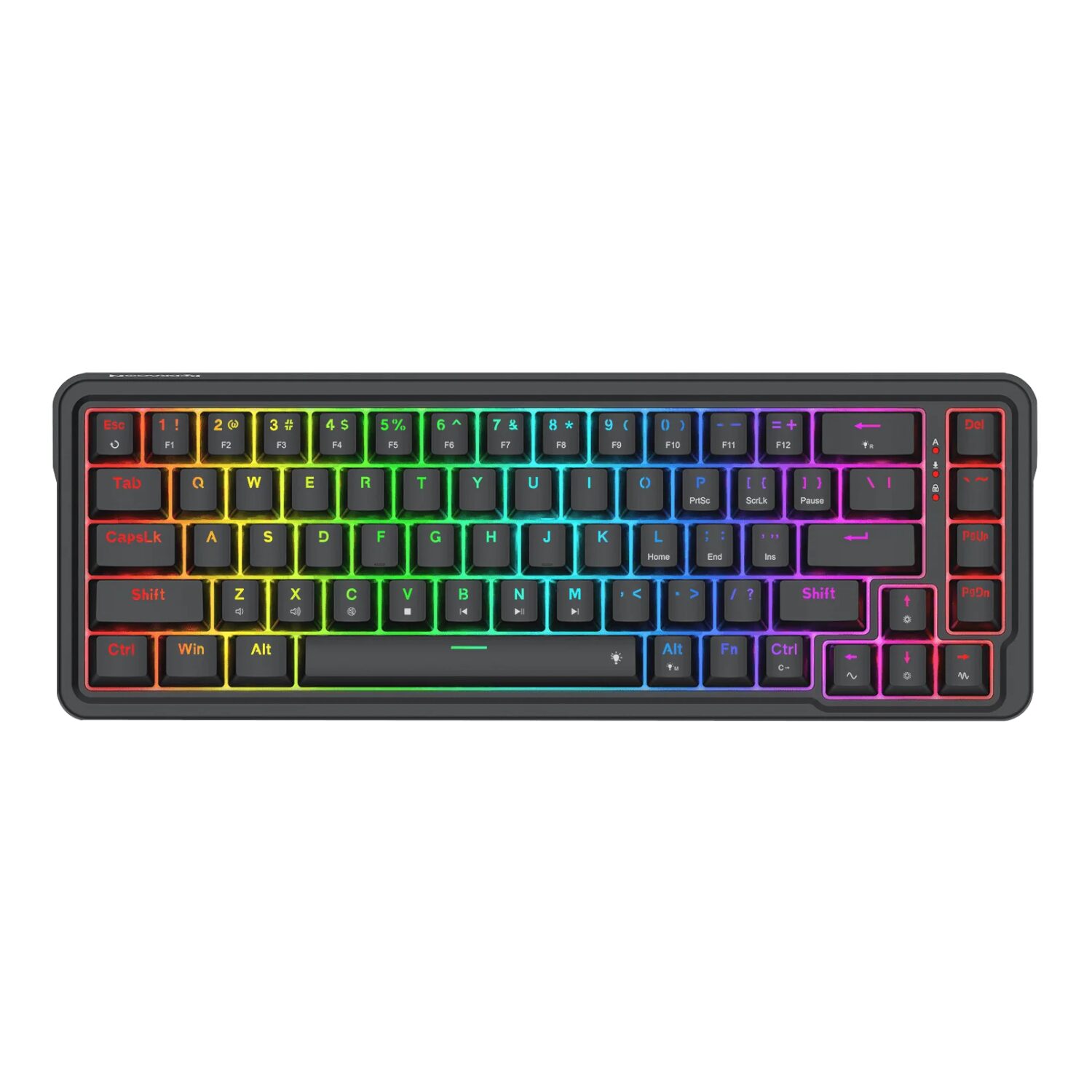 GUNMANSA Redragon NOVA K709 65% Wired Gasket RGB Gaming Keyboard - Black