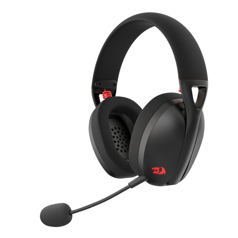 GUNMANSA REDRAGON Over-Ear IRE BT5.2 Wireless Gaming Headset - Black