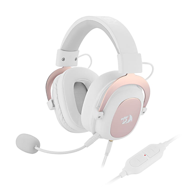 GUNMANSA REDRAGON Over-Ear ZEUS 2 USB Gaming Headset - White