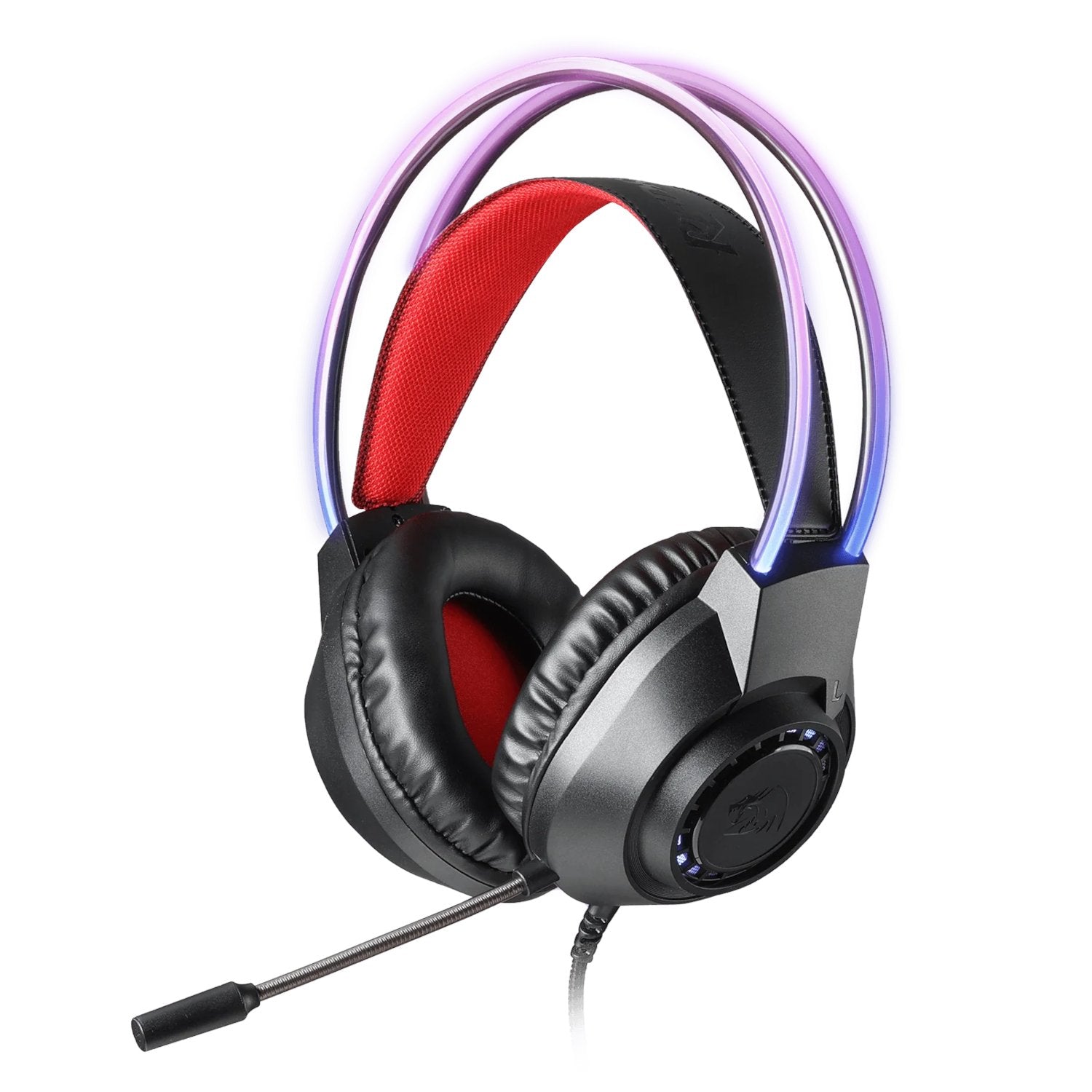 GUNMANSA Redragon SCREAM Over-Ear RGB Gaming Headset - Black