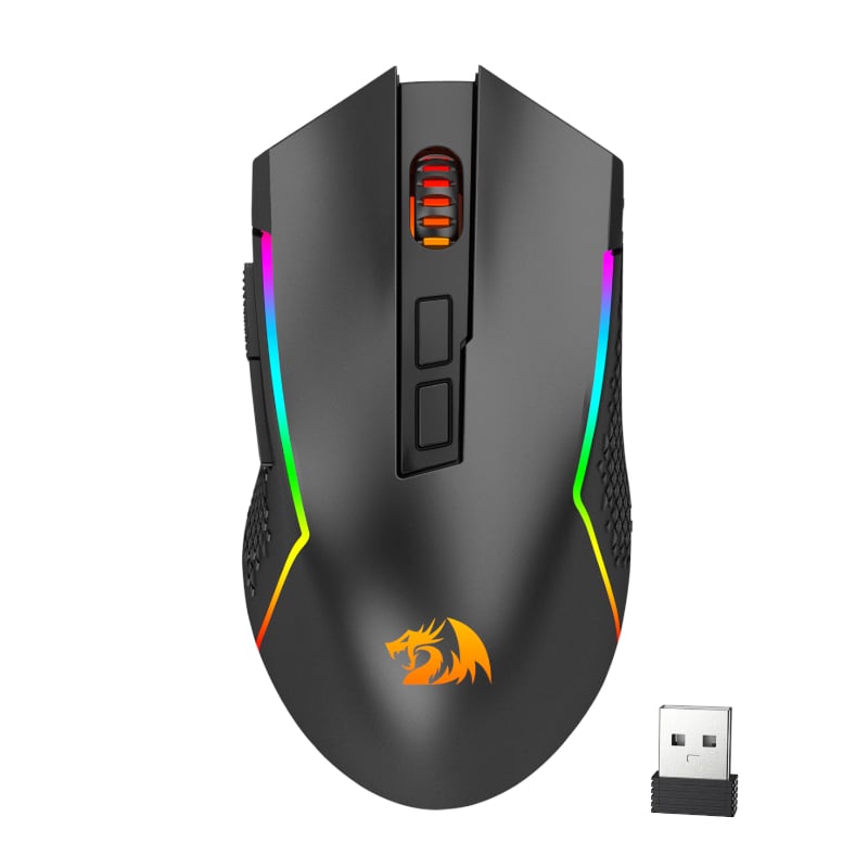 GUNMANSA REDRAGON Trident Pro 8000DPI RGB Gaming Mouse - Black