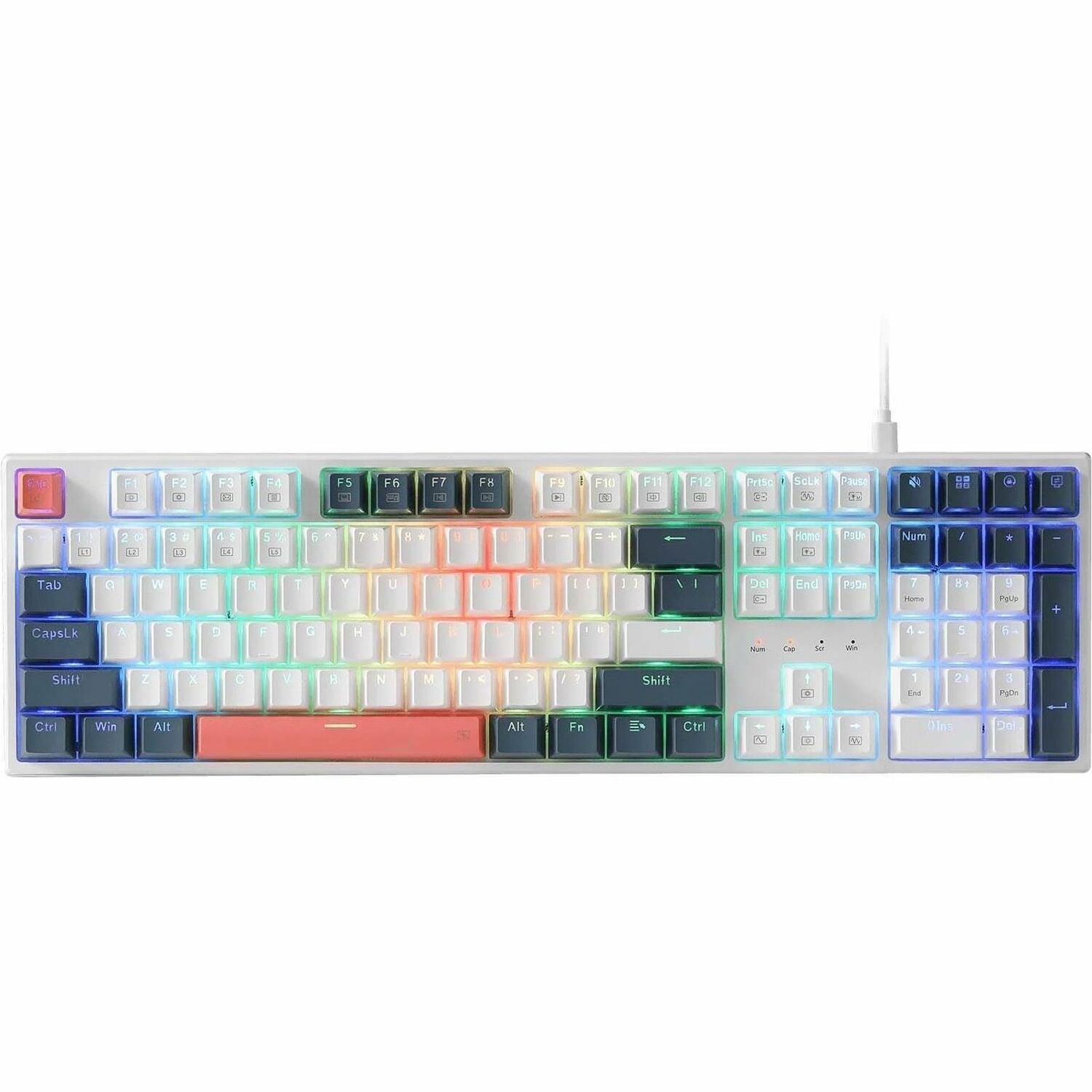 GUNMANSA Redragon Trundle K668 Hot-swappable Gaming Keyboard