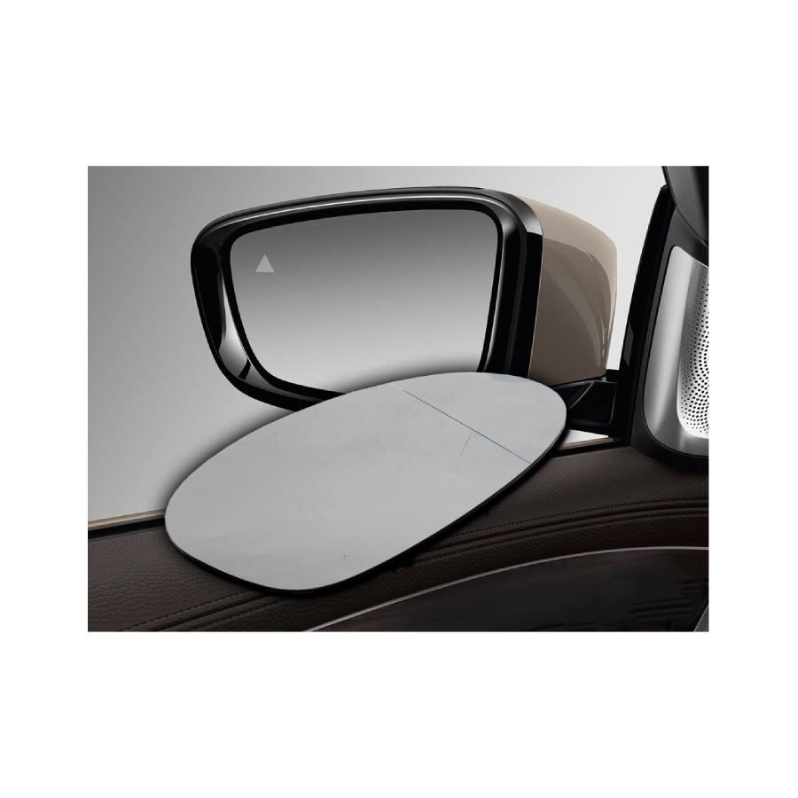 GUNMANSA Replacement Mirror Glass for VW Caravelle T5 04-09(LHS)