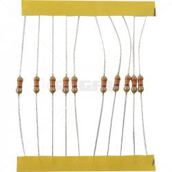 GUNMANSA Resistor - 3K3 1/4W 5% / 10 Part No: HW02-4