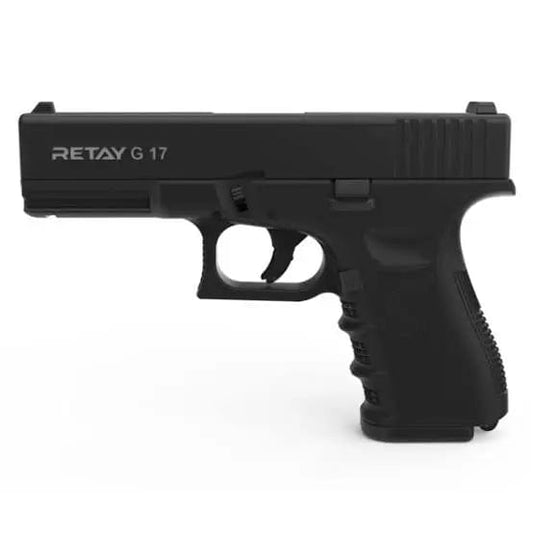 GUNMANSA Retay G17 Black Blank/Pepper Gun (Semi Auto/14+1/9mm PAK)