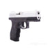 GUNMANSA Retay PT23 Mat Chrome Blank/Pepper Gun (Semi Auto|14+1|9mm PAK)