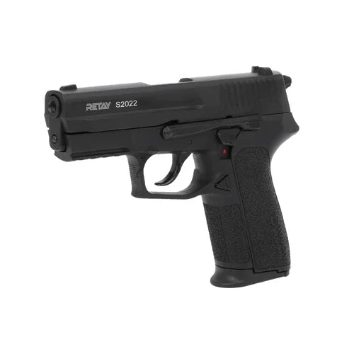 GUNMANSA Retay S2022 Black Blank/Pepper Gun (Semi Auto|14+1|9mm PAK)