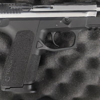 GUNMANSA Retay S2022 Shiny Chrome Blank/Pepper Gun (Semi Auto|14+1|9mm PAK)