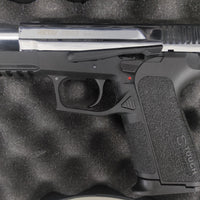 GUNMANSA Retay S2022 Shiny Chrome Blank/Pepper Gun (Semi Auto|14+1|9mm PAK)