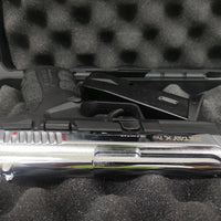 GUNMANSA Retay XPRO Shiny Chrome Blank/Pepper Gun (Semi Auto|14+1|9mm PAK)