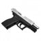 GUNMANSA Retay XR Mat Chrome Blank/Pepper Gun (Semi Auto|14+1|9mm PAK)