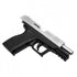 GUNMANSA Retay XR Mat Chrome Blank/Pepper Gun (Semi Auto|14+1|9mm PAK)