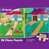 GUNMANSA RGS 36pc Day & Night Wooden Puzzle