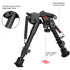 GUNMANSA Rifle Bipod Butterfly Adjustable Stand JD-47