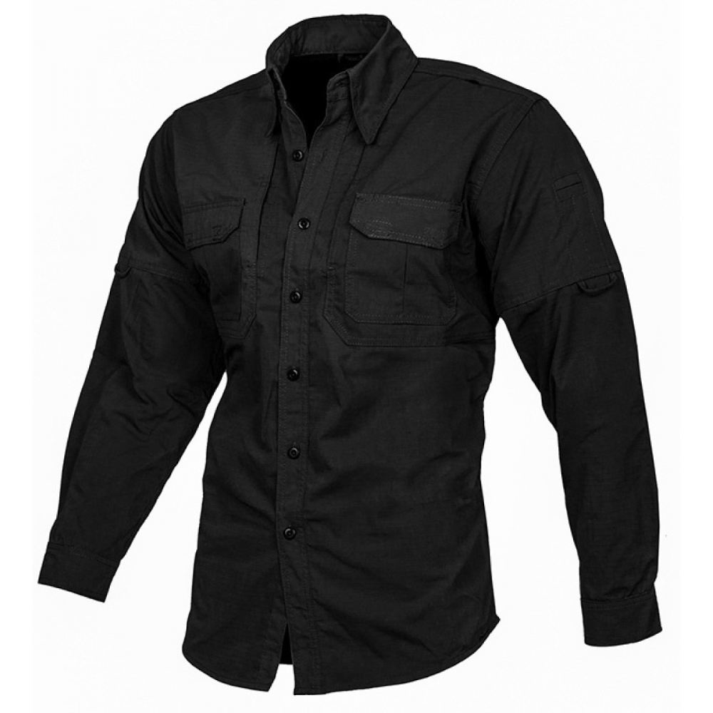 GUNMANSA Ripstop Tactical L/S-Sleeve Shirt Black (CB)
