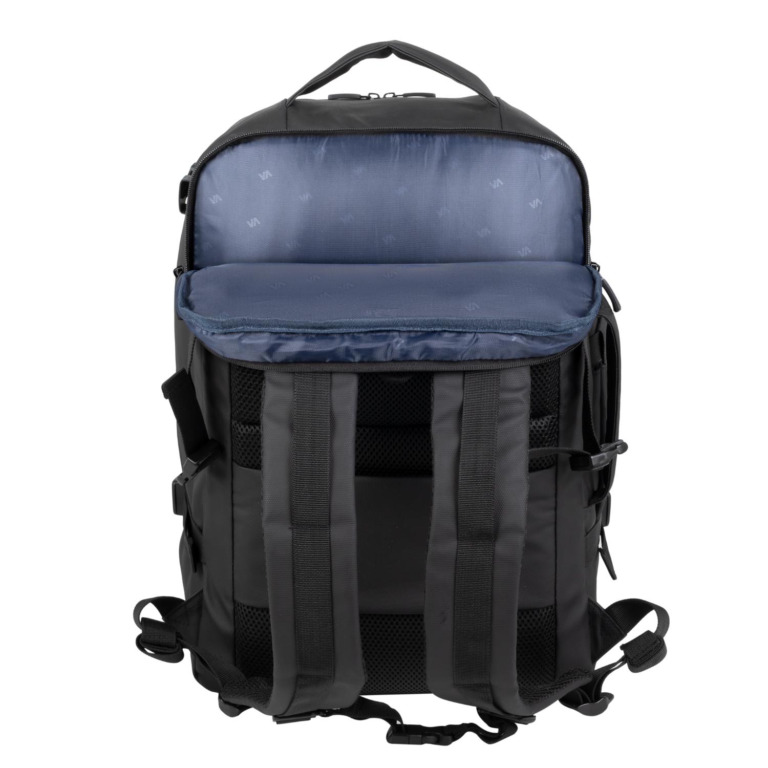 GUNMANSA RIVACASE 8465 Tegal ECO Travel Laptop Backpack 17.3 Inch - Black