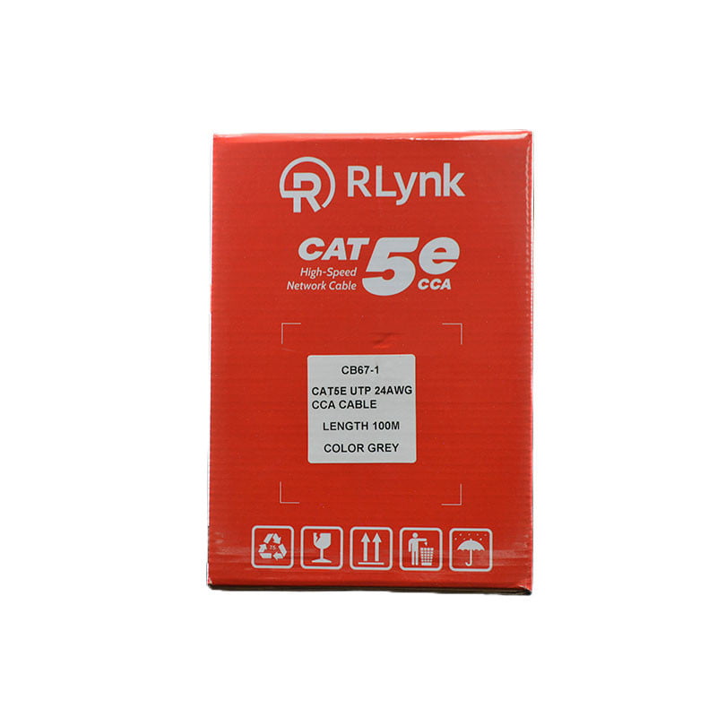 GUNMANSA RLynk CAT5 UTP CCA Cable 0.50mm 100m pull box