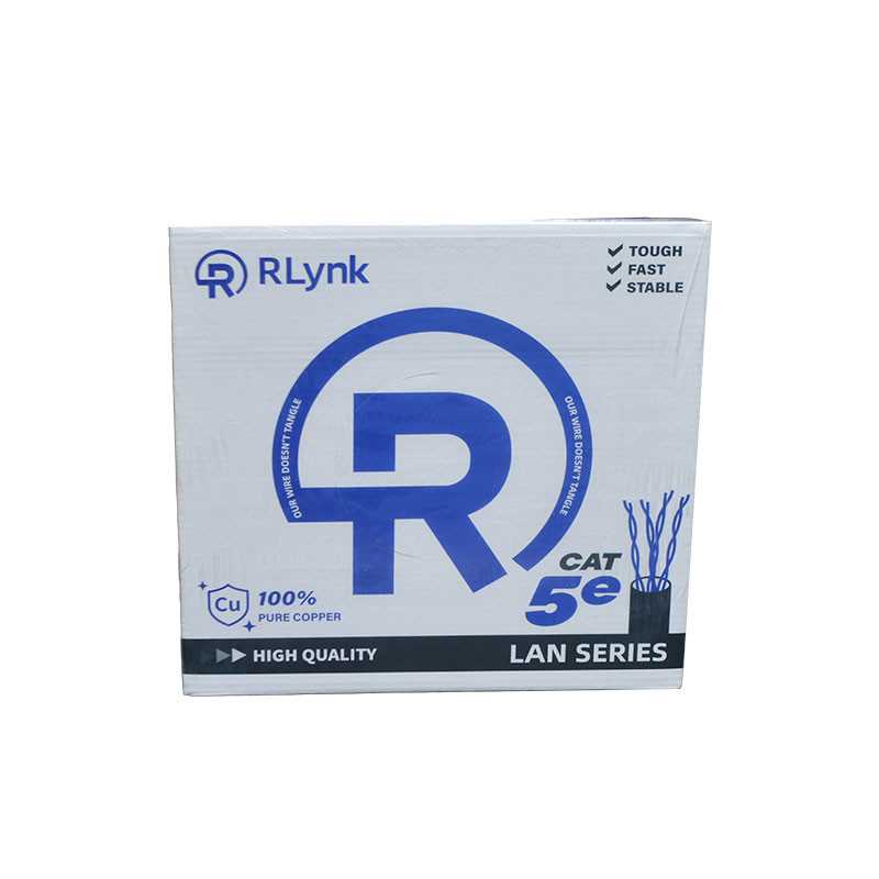 GUNMANSA RLynk CAT5E Solid Copper UTP Cable 0.5mm 305 m Reelex box