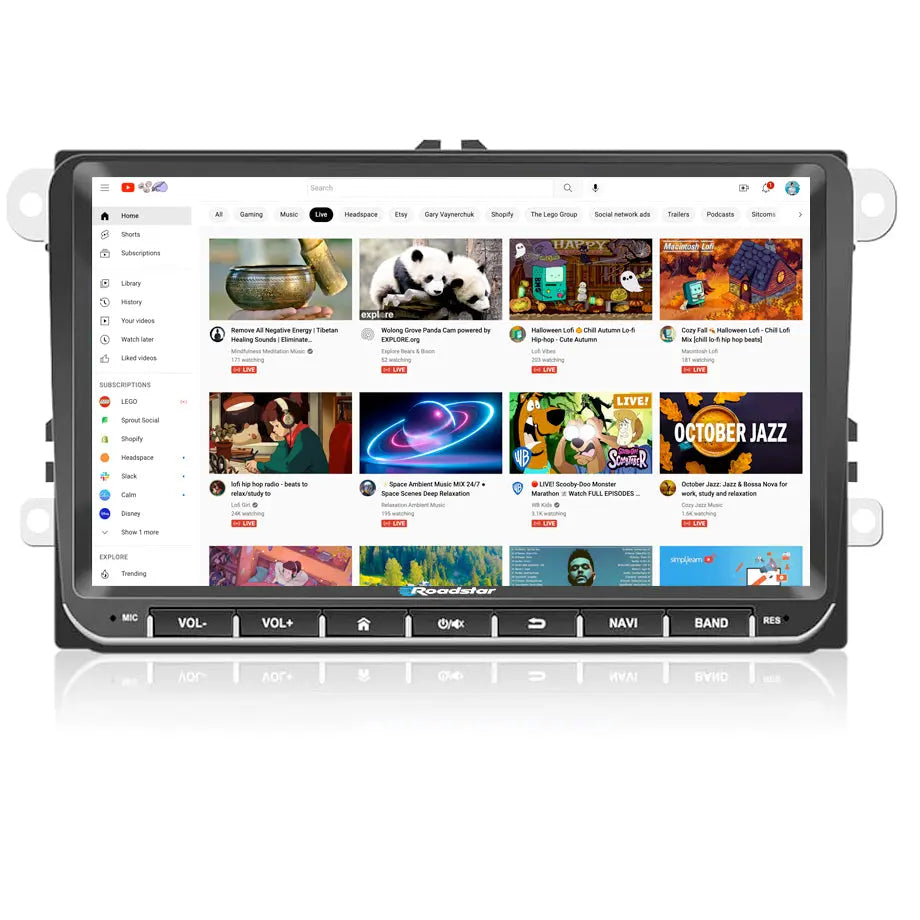 GUNMANSA Roadstar - 9 Inch VW Android Multimedia Unit