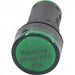 GUNMANSA Robot Lamp - 20mm Green