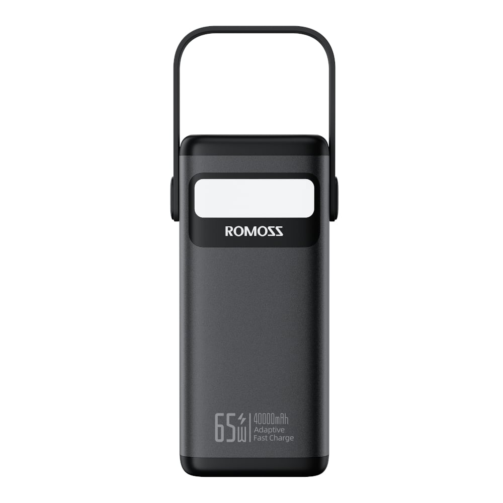 GUNMANSA Romoss PMT40 EZCarry Pro 40000mAh 65W Fast Charge Power Bank – Black