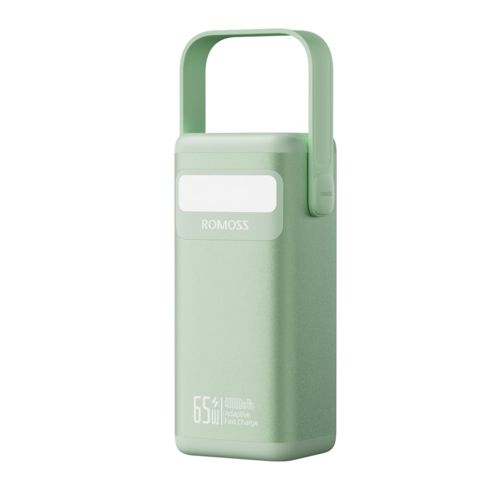 GUNMANSA Romoss PMT40 EZCarry Pro 40000mAh 65W Fast Charge Power Bank - Green