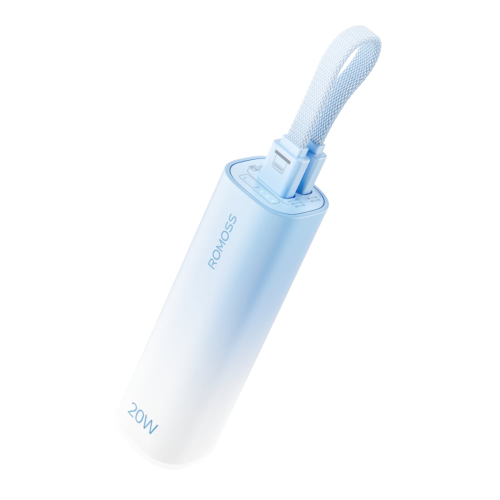 GUNMANSA Romoss PSC05 5000mAh 20W Mini Power Bank – Blue