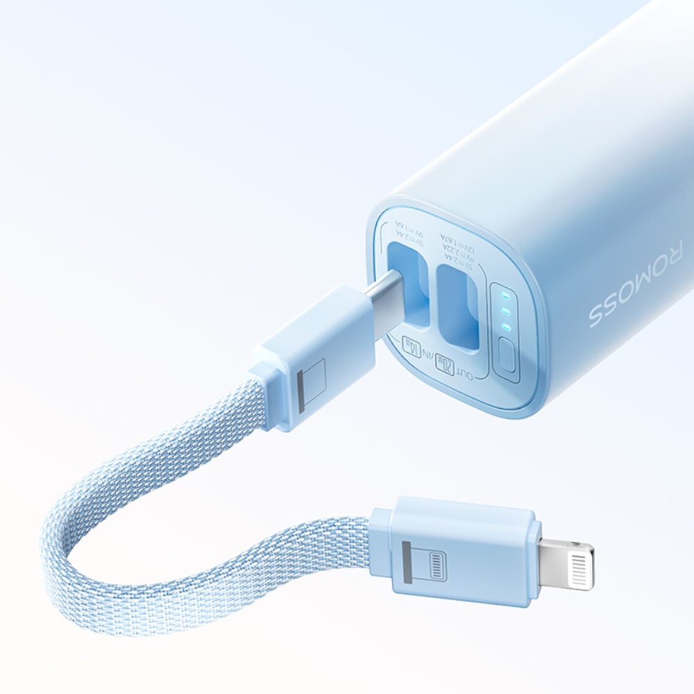 GUNMANSA Romoss PSC05 5000mAh 20W Mini Power Bank – Blue